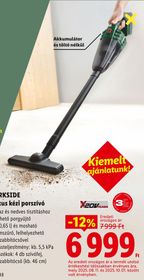 PARKSIDE Akkus kézi porszívó – Lidl