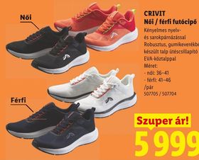 CRIVIT Női / férfi futócipő – Lidl