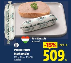 PIKOK PURE Marhamájas – Lidl