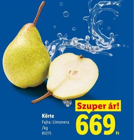 Körte – Lidl