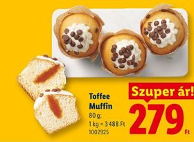 Toffee Muffin – Lidl
