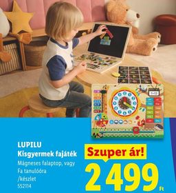 LUPILU Kisgyermek fajáték – Lidl