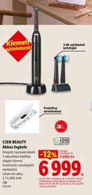CIEN BEAUTY Akkus fogkefe – Lidl