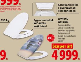 LIVARNO WC-ülőke – Lidl