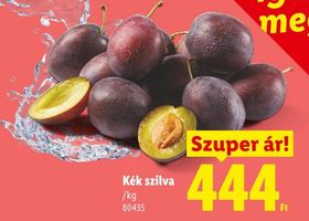 Kék szilva – Lidl
