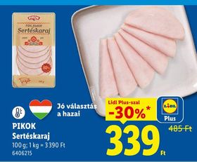 PIKOK Sertéskaraj – Lidl