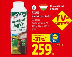 PILOS Kaukázusi kefir – Lidl
