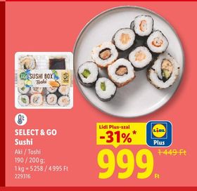 SELECT & GO Sushi – Lidl
