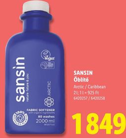 SANSIN Öblítő – Lidl