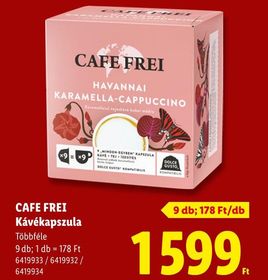 CAFE FREI Kávékapszula – Lidl