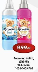Coccolino öblítő – Reál