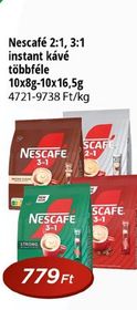 Nescafé 2:1, 3:1 instant kávé – Reál