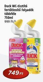 Duck WC-tisztító fertőtlenítő folyadék – Reál