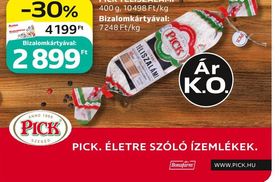 PICK TÉLISZALÁMI – Auchan