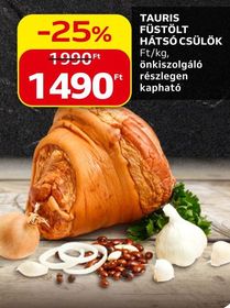 TAURIS FÜSTÖLT HÁTSÓ CSÜLÖK – Auchan