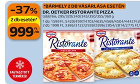 Dr. Oetker DR. OETKER RISTORANTE PIZZA – Auchan