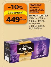 Sir Morton SIR MORTON TEA – Auchan