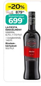 LA FIESTA ÉDES ÉLMÉNY – Auchan