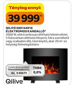 Qilive QILIVE 600144916 ELEKTROMOS KANDALLÓ* – Auchan