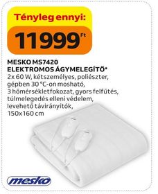 Mesko MESKO MS7420 ELEKTROMOS ÁGYMELEGÍTŐ* – Auchan