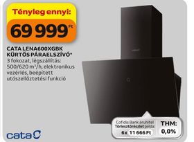 CATA LENA600XGBK KÜRTŐS PÁRAELSZÍVÓ – Auchan