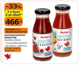 Auchan AUCHAN KEDVENC SMOOTHIE – Auchan