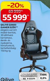 Qilive QILIVE Q3603 GAMER SZÉK** – Auchan