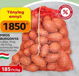 PIROS BURGONYA – Auchan