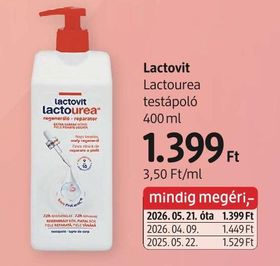 Lactovit Lactourea testápoló – dm