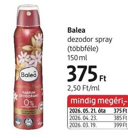 Balea dezodor spray (többféle) – dm