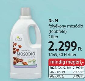 Dr. M folyékony mosódió – dm