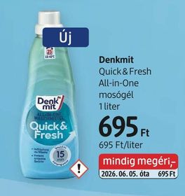 Denkmit Quick & Fresh All-in-One mosógél – dm