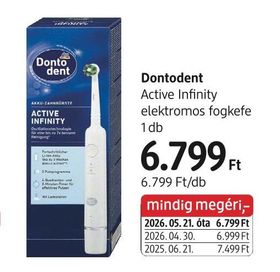 Dontodent Active Infinity elektromos fogkefe – dm