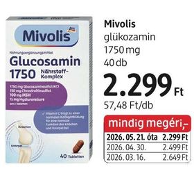 Mivolis glükozamin 1750 mg – dm
