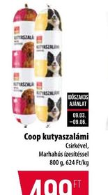 Coop kutyaszalámi – Coop