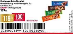 Roshen csokoládé szelet – Coop