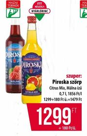 Piroska szörp – Coop