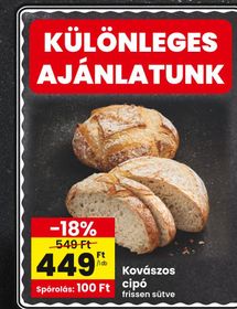 Kovászos cipó – Spar