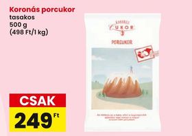 Koronás porcukor – Spar