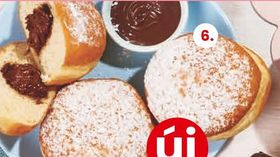 SPAR mogyorókrémes fánk porcukorral – Spar