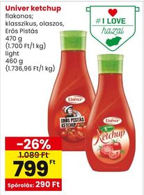 Univer ketchup – Spar