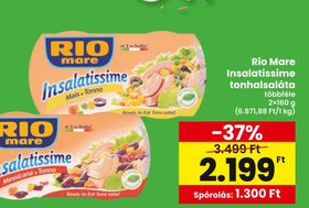 Rio Mare Insalatissime tonhalsaláta – Spar