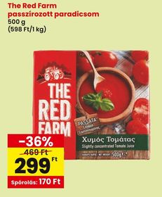 The Red Farm passzírozott paradicsom – Spar