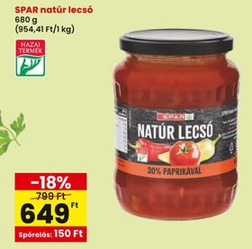 SPAR natúr lecsó – Spar