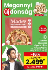 Madre kovászos nápolyi pizza – Spar