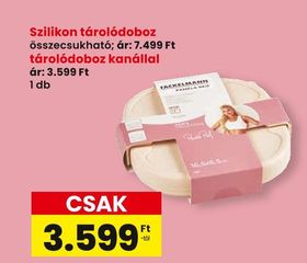 Fackelmann Szilikon tárolódoboz – Spar