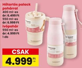 Fackelmann Hőtartós palack pohárral – Spar