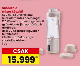 Fackelmann Smoothie mixer készítő – Spar