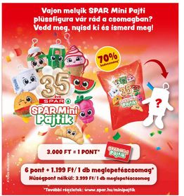 SPAR Mini Pajtik meglepetéscsomag – Spar