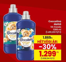 Coccolino öblítő – Spar